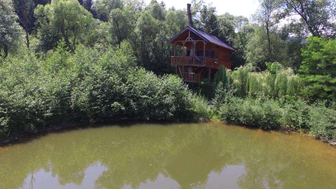 Willa Cuibul Vulturilor - Casuta In Copac Moisei Zewnętrze zdjęcie