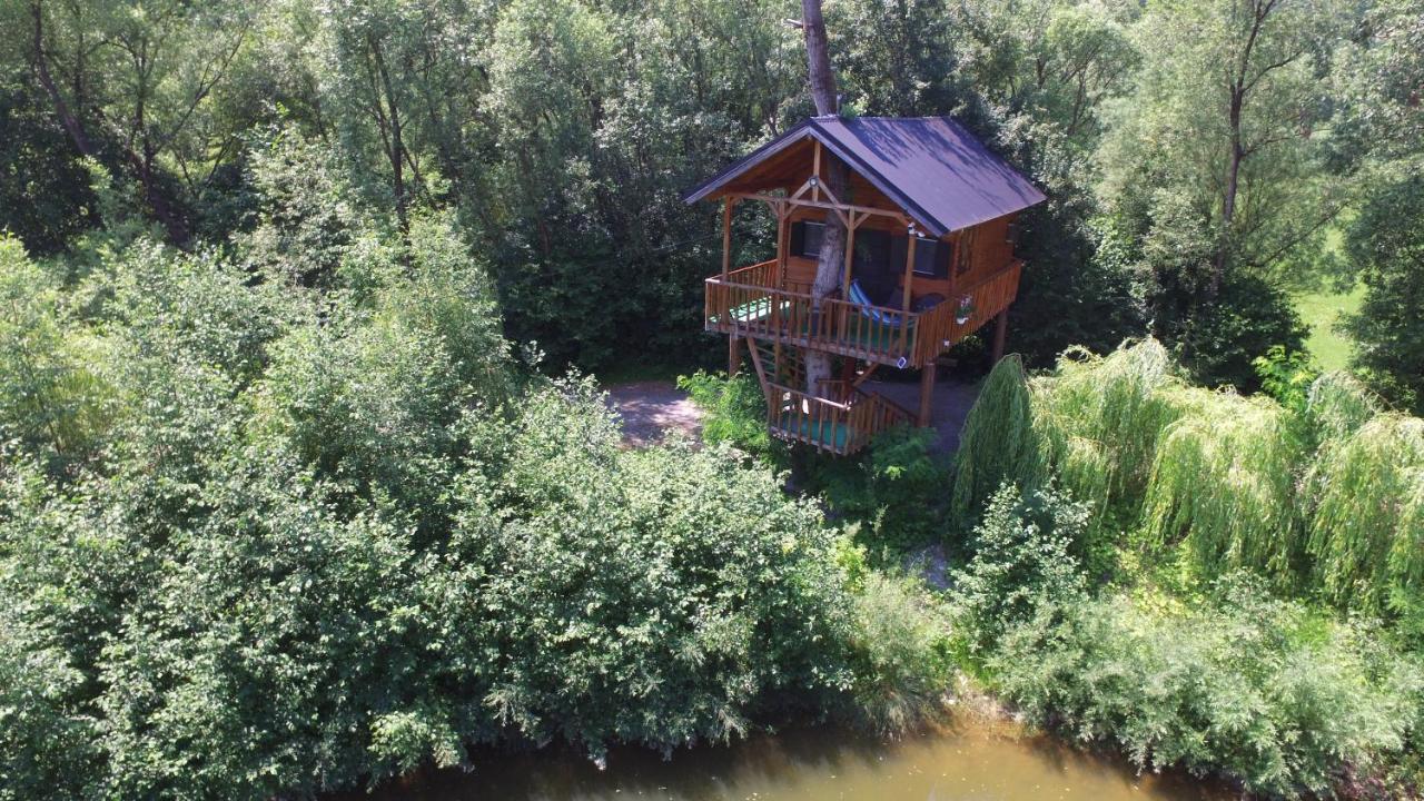 Willa Cuibul Vulturilor - Casuta In Copac Moisei Zewnętrze zdjęcie